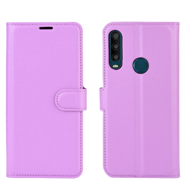 For Alcatel 1SE  2020 Litchi Texture Horizontal Flip Protective Case with Holder & Card Slots & Wallet