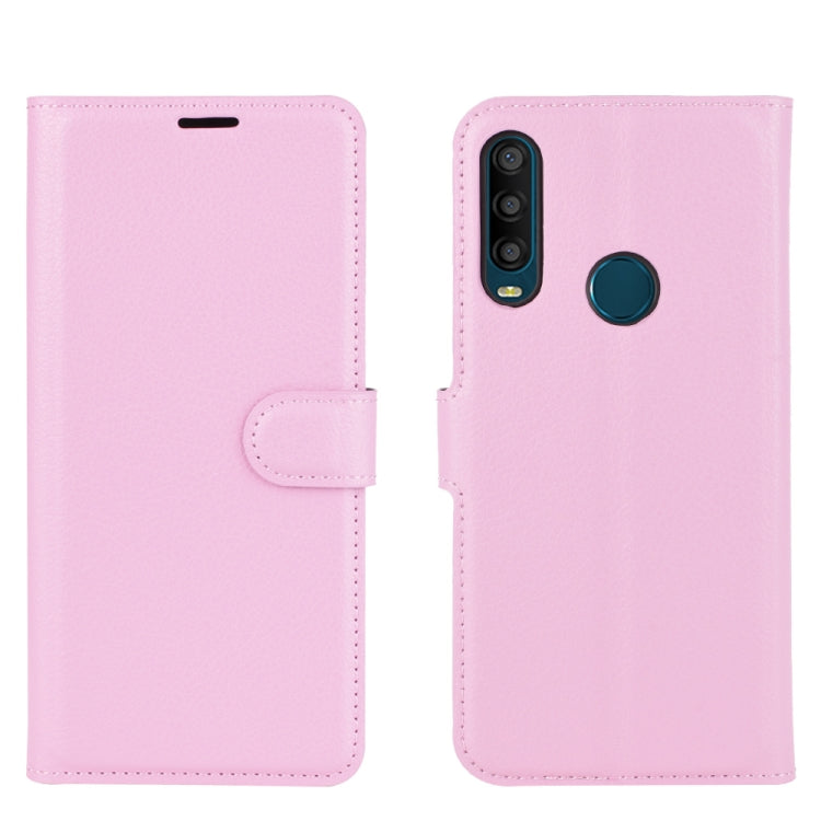 For Alcatel 1SE  2020 Litchi Texture Horizontal Flip Protective Case with Holder & Card Slots & Wallet