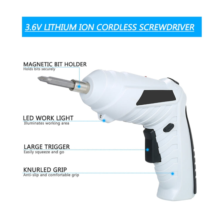 27 in 1 3.6V Folding Electric Screwdriver Multifunctional Rechargeable Lithium Battery Driver