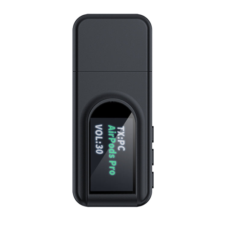 T1 USB Bluetooth 5.0 Transmitter and Receiver with Display