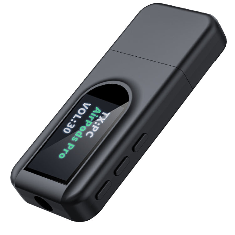T1 USB Bluetooth 5.0 Transmitter and Receiver with Display