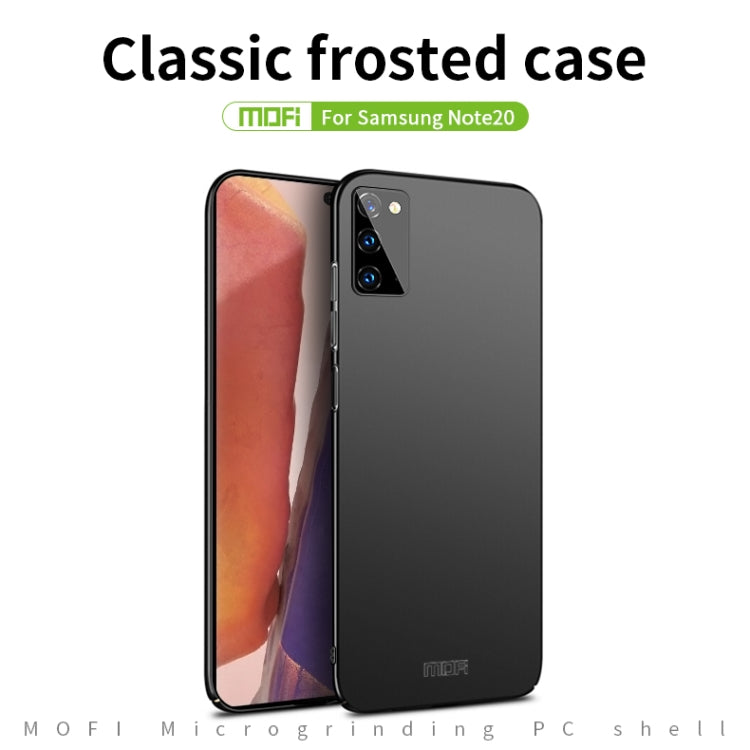 For Samsung Galaxy Note20 MOFI Frosted PC Ultra-thin Hard Case