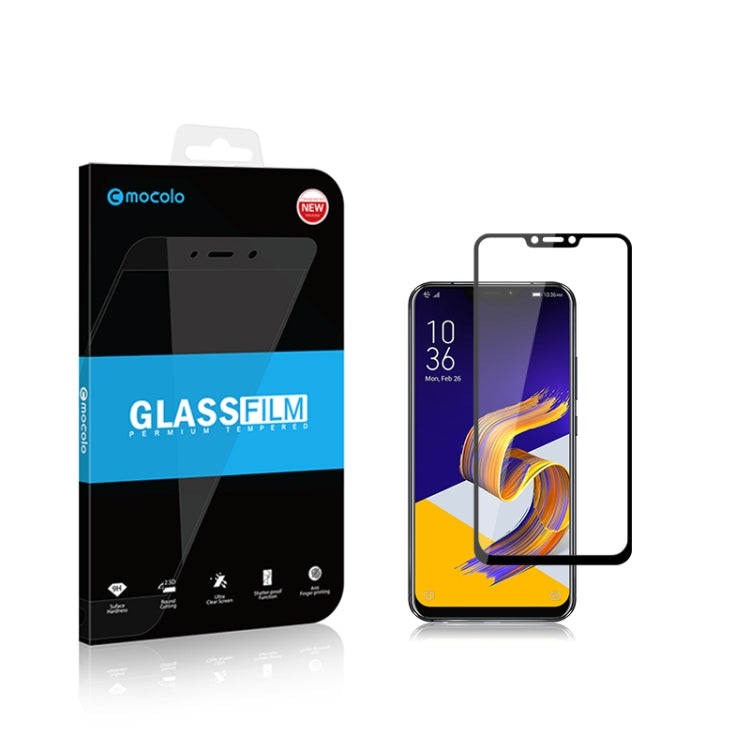 mocolo 0.33mm 9H 2.5D Silk Print Tempered Glass Film for ASUS ZF5 ze620kl