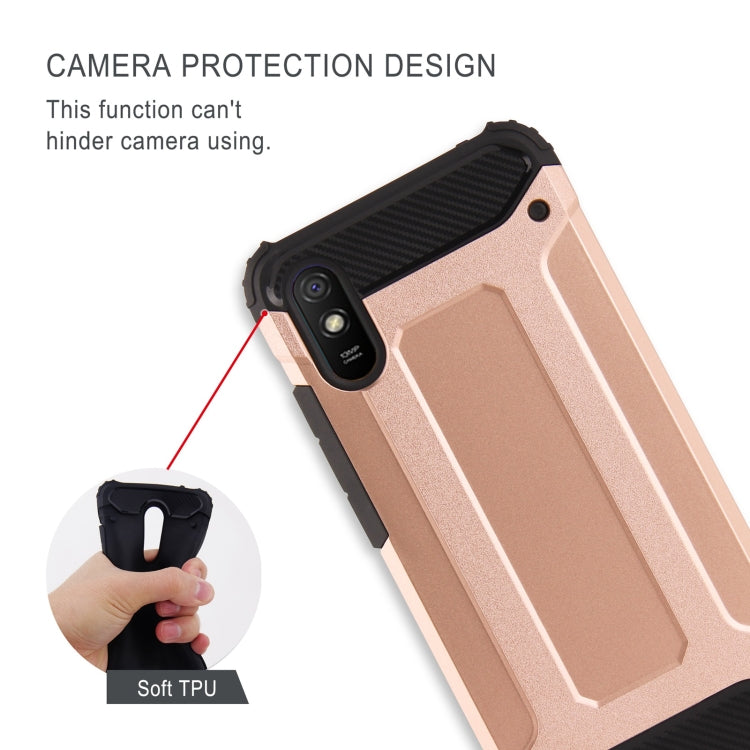 For Xiaomi Redmi 9A Magic Armor TPU + PC Combination Case