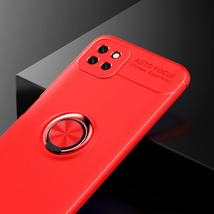 For Huawei Enjoy 20 Metal Ring Holder 360 Degree Rotating TPU Case