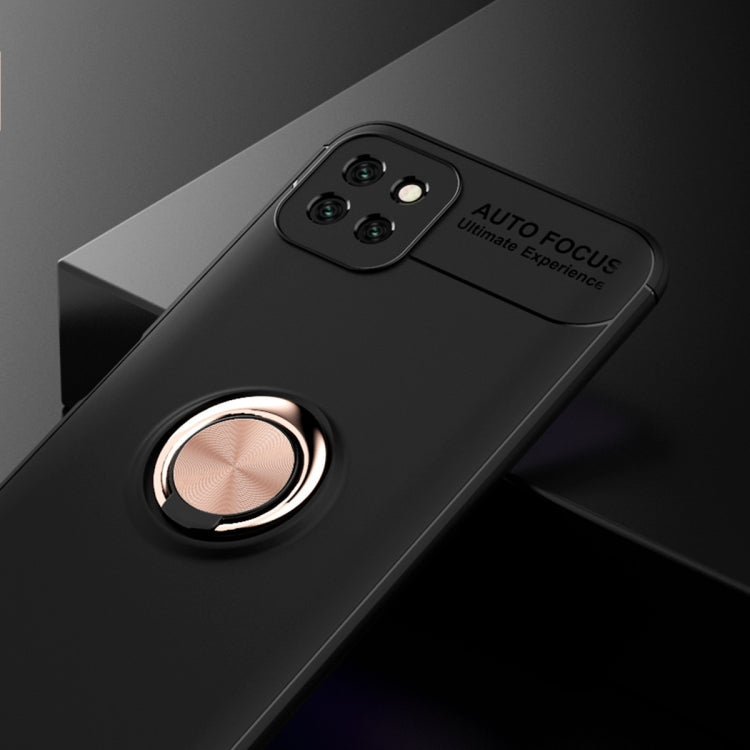 For Huawei Enjoy 20 Metal Ring Holder 360 Degree Rotating TPU Case