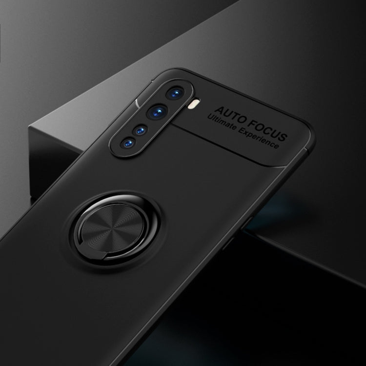 For OnePlus Nord Metal Ring Holder 360 Degree Rotating TPU Case