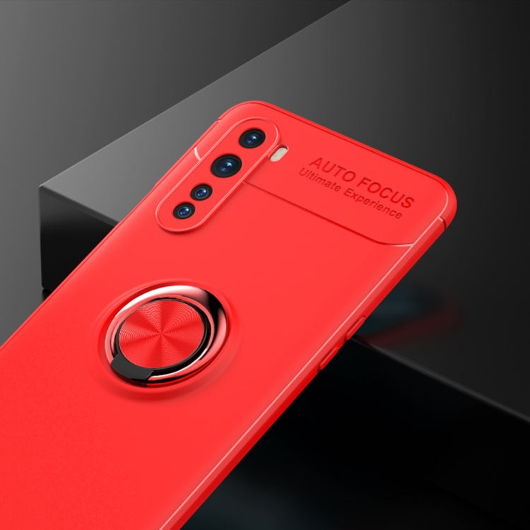 For OnePlus Nord Metal Ring Holder 360 Degree Rotating TPU Case