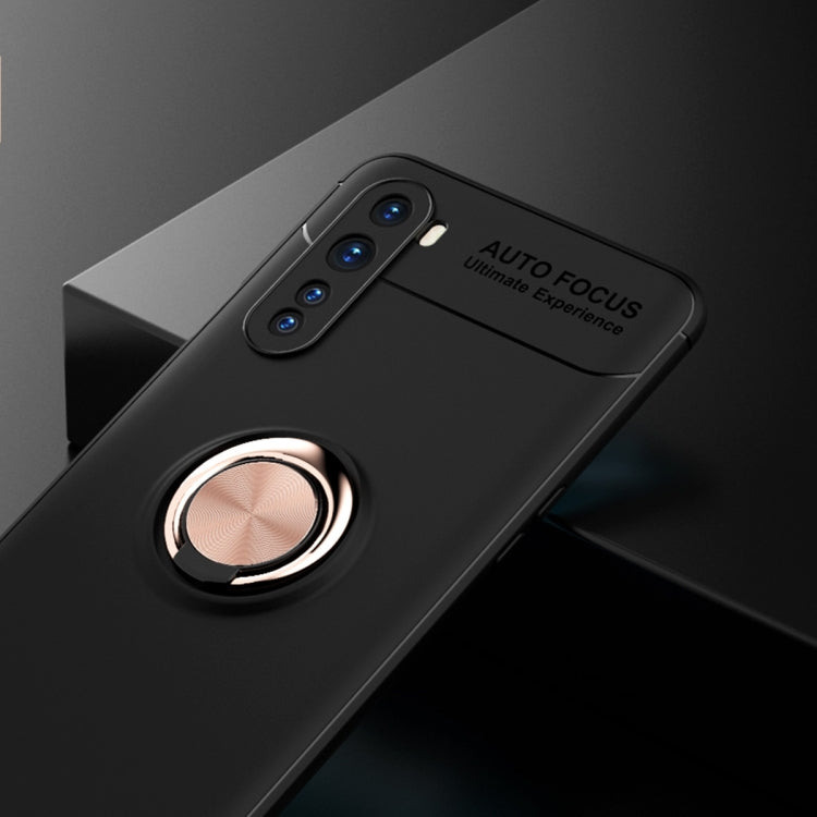 For OnePlus Nord Metal Ring Holder 360 Degree Rotating TPU Case