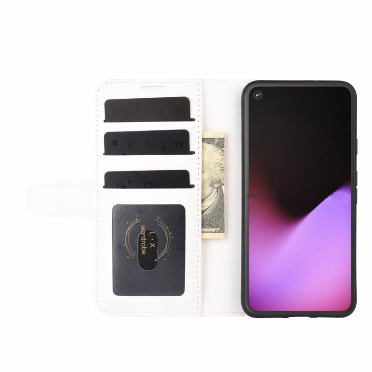 For Google Pixel 5 XL  R64 Texture Single Horizontal Flip Protective Case with Holder & Card Slots & Wallet& Photo Frame