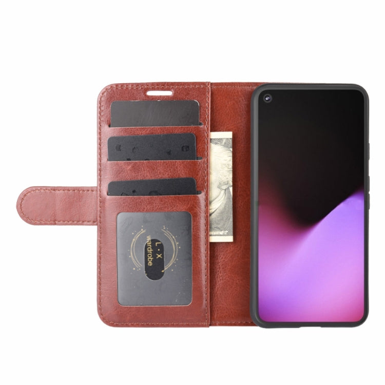 For Google Pixel 5 XL  R64 Texture Single Horizontal Flip Protective Case with Holder & Card Slots & Wallet& Photo Frame