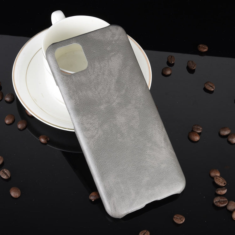 For Oppo Realme C11 Shockproof Litchi Texture PC + PU Case