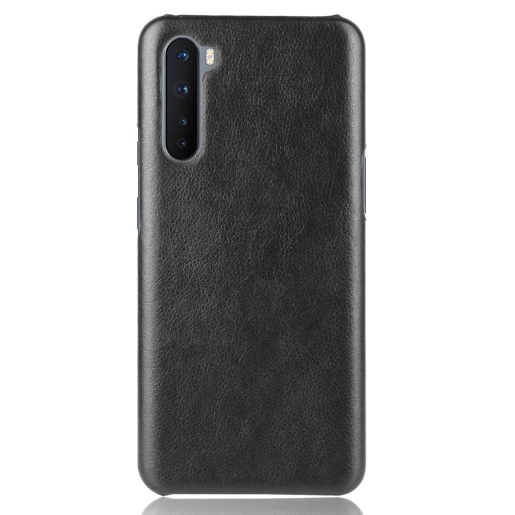 For OnePlus Nord Shockproof Litchi Texture PC + PU Case