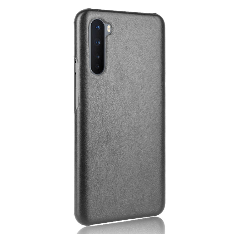 For OnePlus Nord Shockproof Litchi Texture PC + PU Case