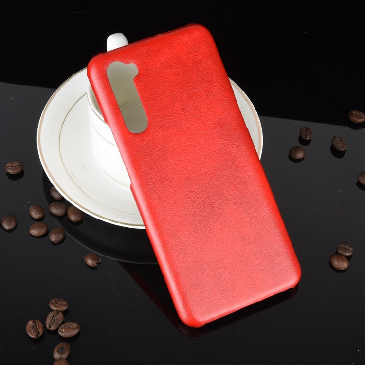 For OnePlus Nord Shockproof Litchi Texture PC + PU Case