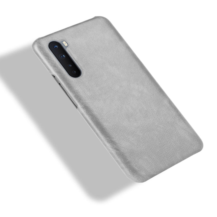 For OnePlus Nord Shockproof Litchi Texture PC + PU Case