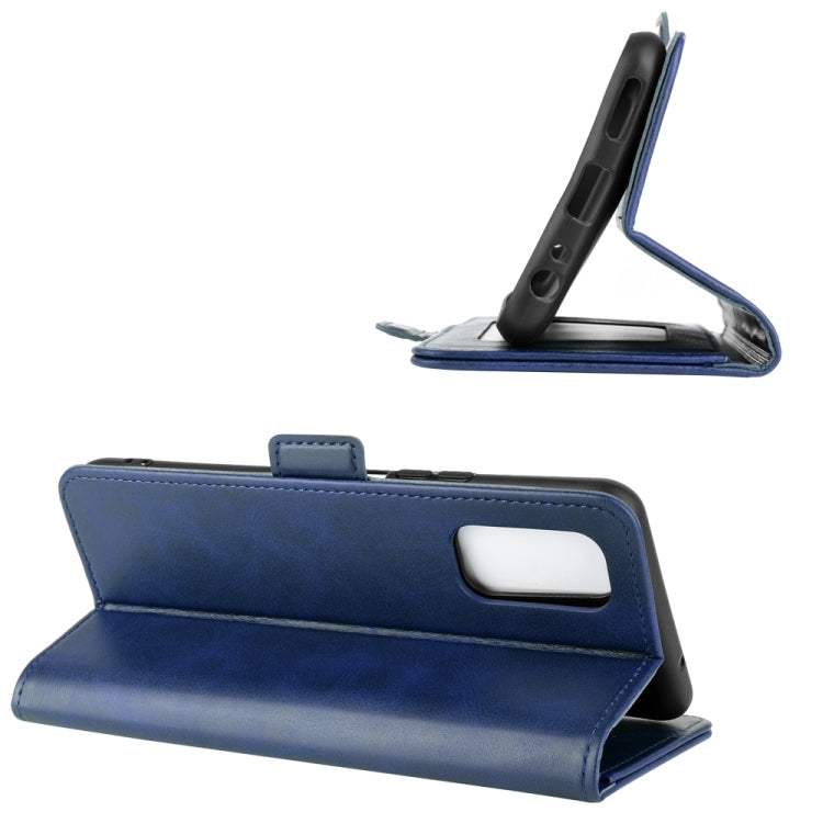 For Vivo iQOO Z1x Dual-side Magnetic Buckle Horizontal Flip Leather Case with Holder & Card Slots & Wallet