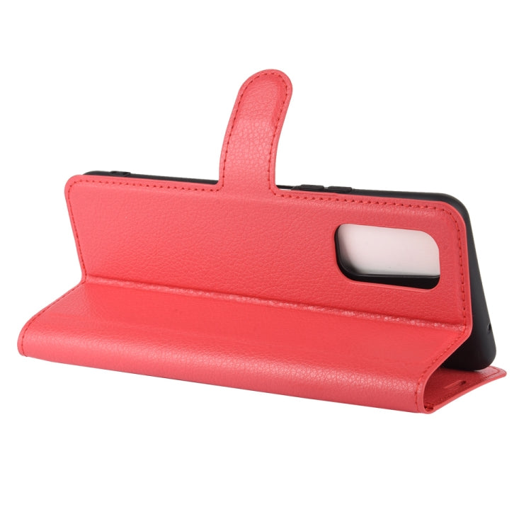 For Vivo iQOO Z1x Litchi Texture Horizontal Flip Protective Case with Holder & Card Slots & Wallet