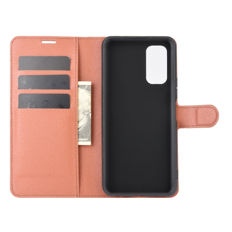 For Vivo iQOO Z1x Litchi Texture Horizontal Flip Protective Case with Holder & Card Slots & Wallet