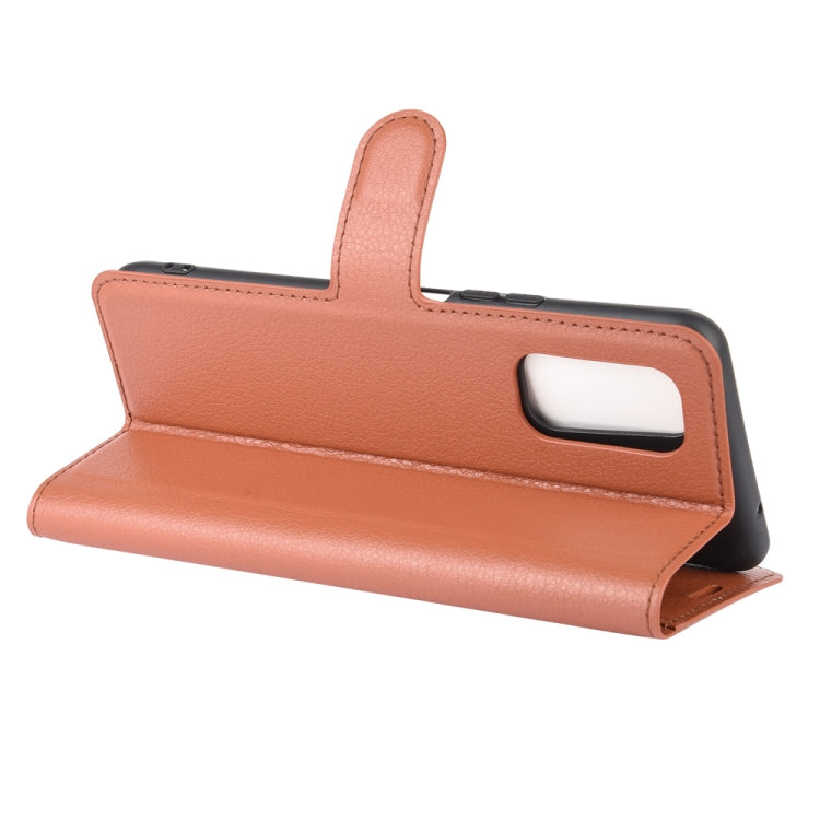 For Vivo iQOO Z1x Litchi Texture Horizontal Flip Protective Case with Holder & Card Slots & Wallet