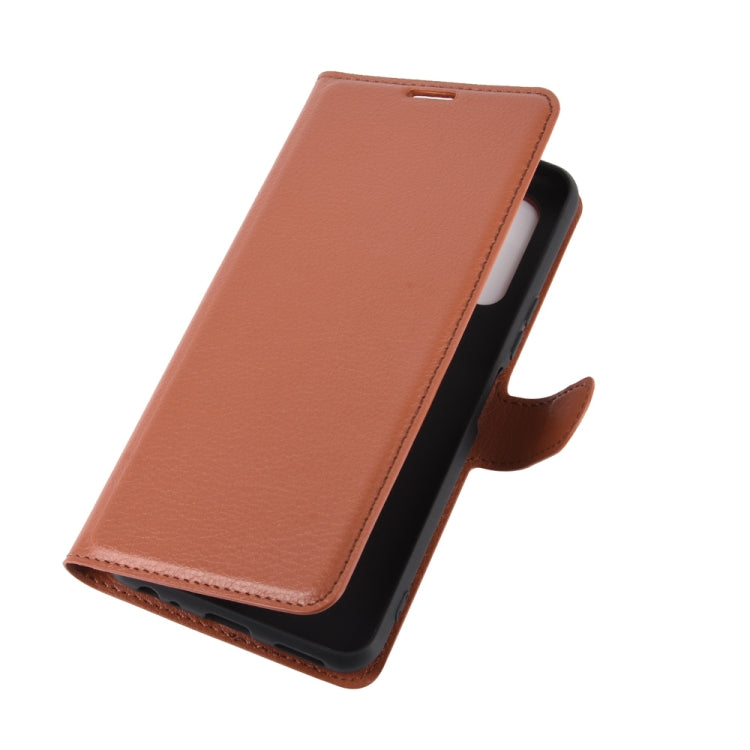 For Vivo iQOO Z1x Litchi Texture Horizontal Flip Protective Case with Holder & Card Slots & Wallet