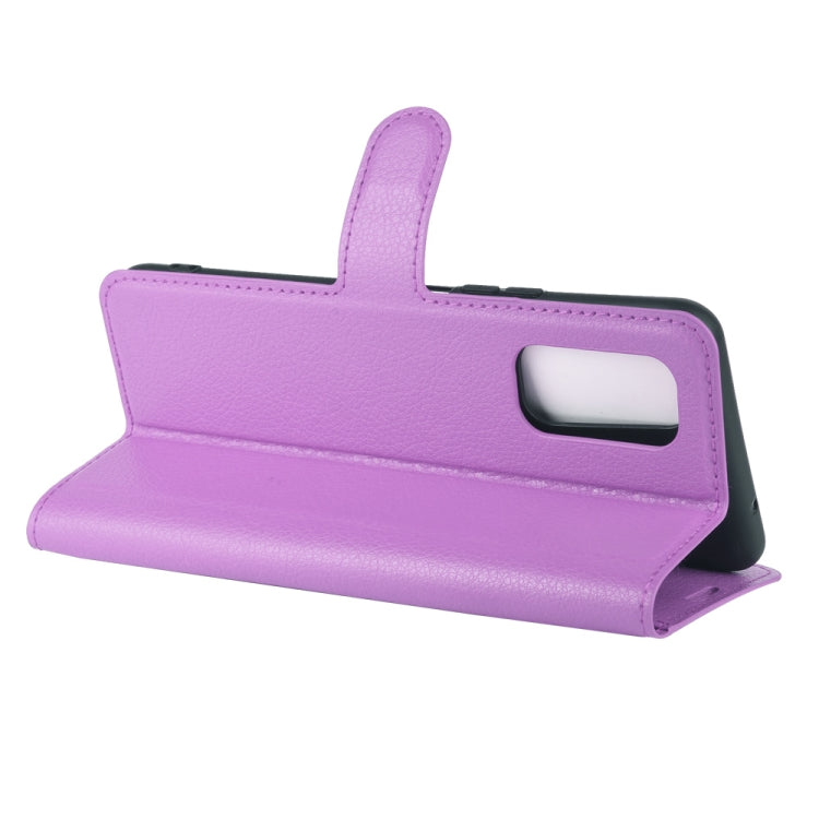 For Vivo iQOO Z1x Litchi Texture Horizontal Flip Protective Case with Holder & Card Slots & Wallet