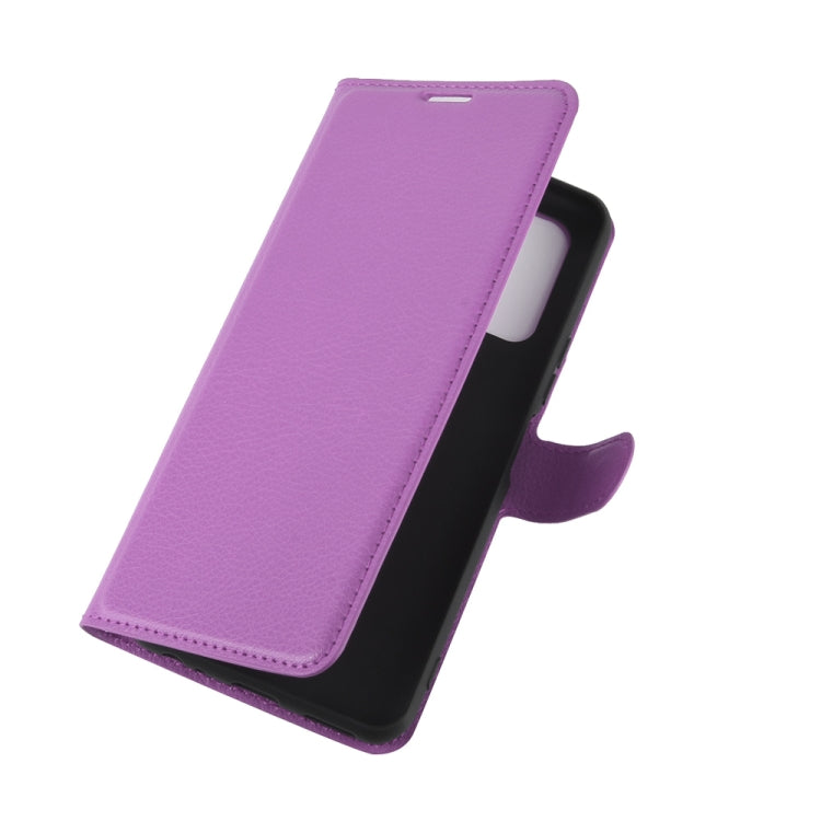 For Vivo iQOO Z1x Litchi Texture Horizontal Flip Protective Case with Holder & Card Slots & Wallet