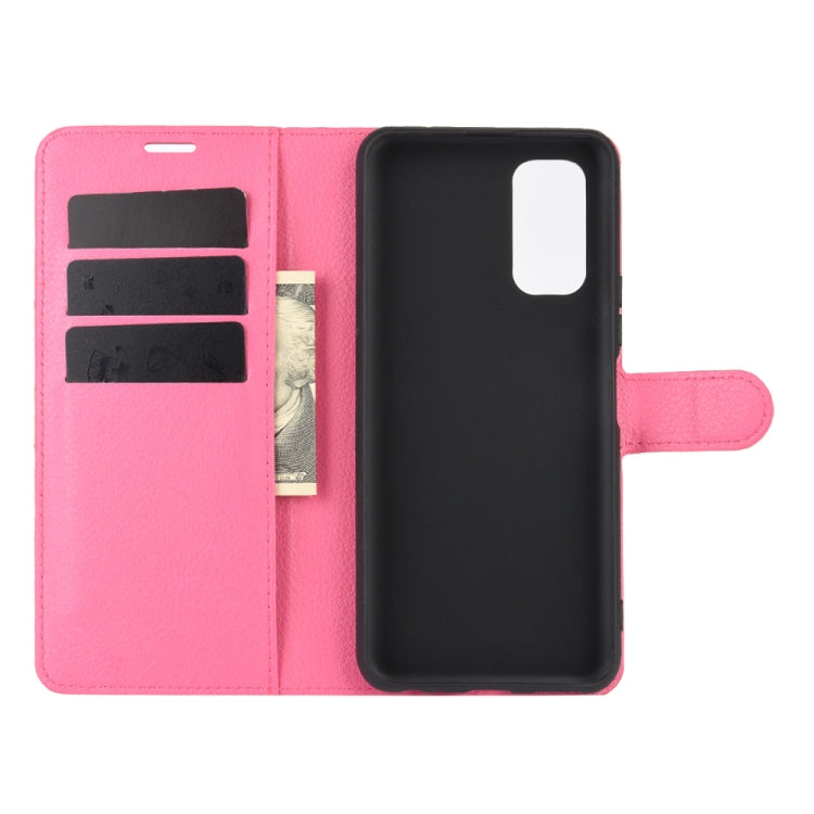 For Vivo iQOO Z1x Litchi Texture Horizontal Flip Protective Case with Holder & Card Slots & Wallet