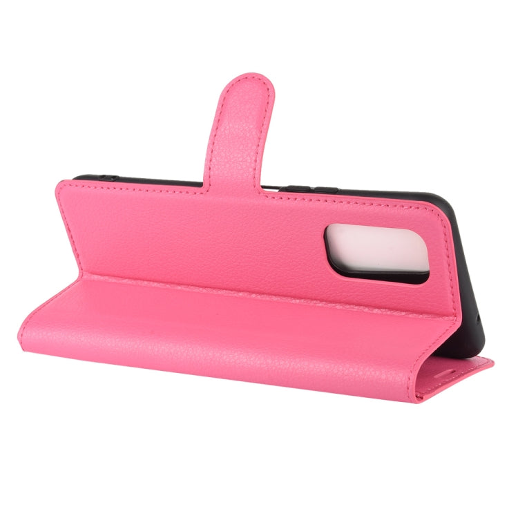 For Vivo iQOO Z1x Litchi Texture Horizontal Flip Protective Case with Holder & Card Slots & Wallet