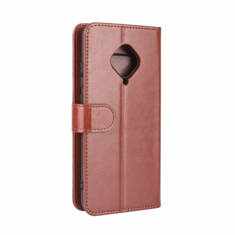 For Vivo V17(Russia)/X50 Lite/Y9S/S1 Pro R64 Texture Single Horizontal Flip Protective Case with Holder & Card Slots & Wallet& Photo Frame