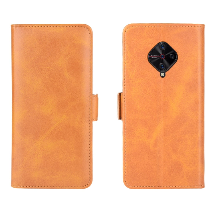 For Vivo  V17(Russia)/X50 Lite/Y9S/S1 Pro Dual-side Magnetic Buckle Horizontal Flip Leather Case with Holder & Card Slots & Wallet