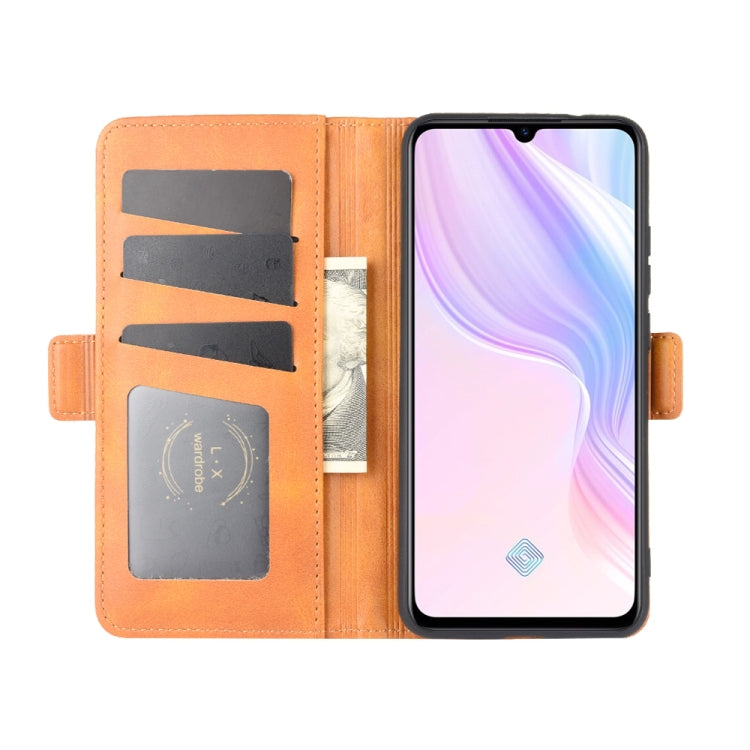 For Vivo  V17(Russia)/X50 Lite/Y9S/S1 Pro Dual-side Magnetic Buckle Horizontal Flip Leather Case with Holder & Card Slots & Wallet