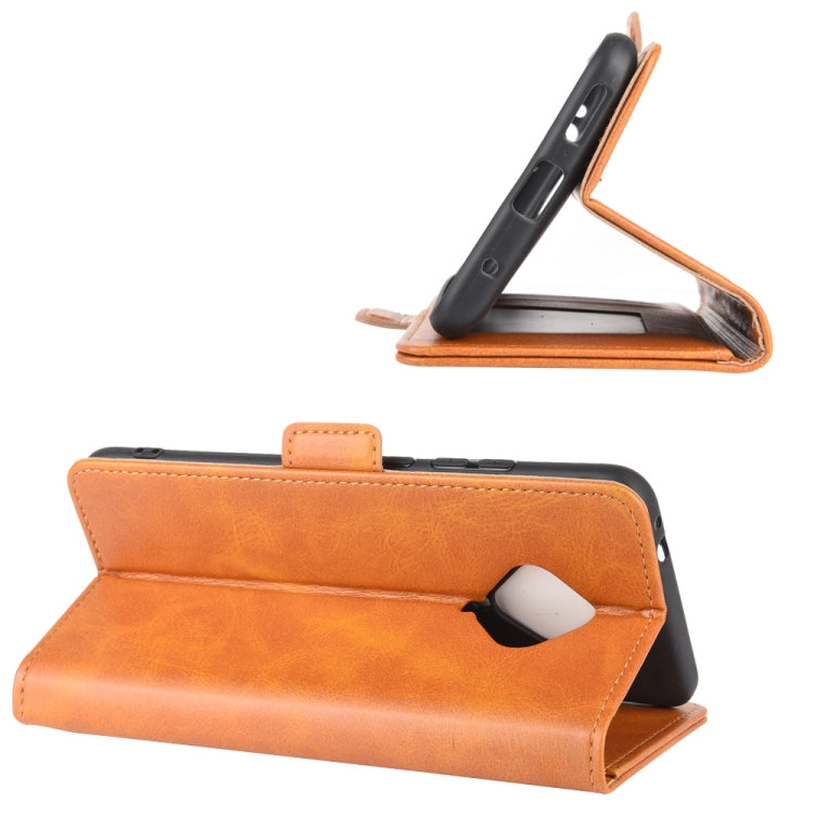 For Vivo  V17(Russia)/X50 Lite/Y9S/S1 Pro Dual-side Magnetic Buckle Horizontal Flip Leather Case with Holder & Card Slots & Wallet