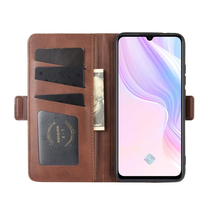 For Vivo  V17(Russia)/X50 Lite/Y9S/S1 Pro Dual-side Magnetic Buckle Horizontal Flip Leather Case with Holder & Card Slots & Wallet