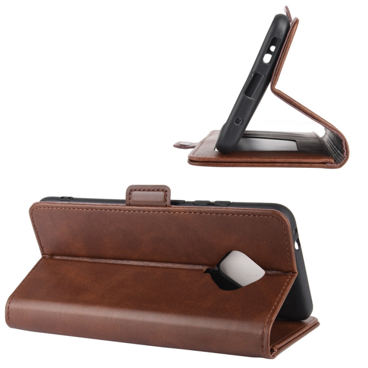 For Vivo  V17(Russia)/X50 Lite/Y9S/S1 Pro Dual-side Magnetic Buckle Horizontal Flip Leather Case with Holder & Card Slots & Wallet