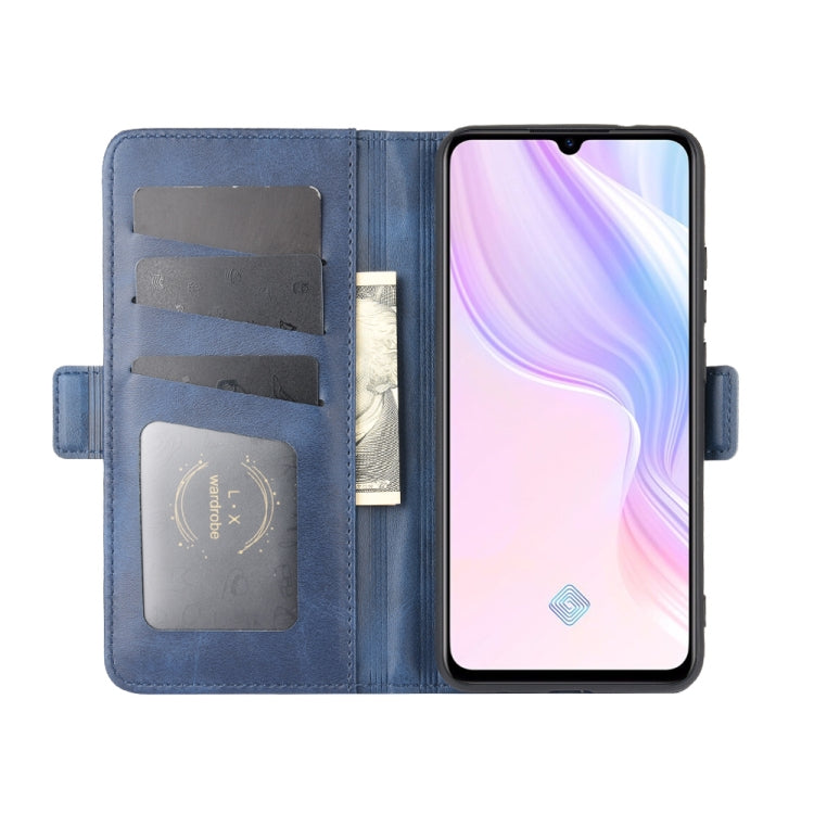 For Vivo  V17(Russia)/X50 Lite/Y9S/S1 Pro Dual-side Magnetic Buckle Horizontal Flip Leather Case with Holder & Card Slots & Wallet