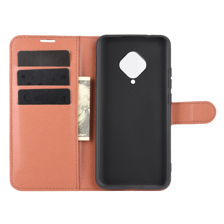 For Vivo  V17(Russia)/X50 Lite/Y9S/S1 Pro Litchi Texture Horizontal Flip Protective Case with Holder & Card Slots & Wallet