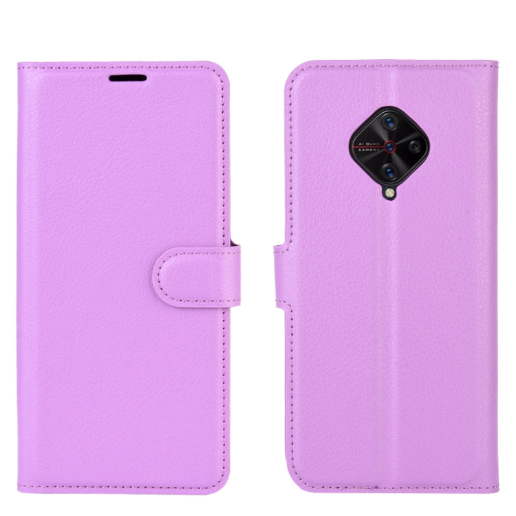 For Vivo  V17(Russia)/X50 Lite/Y9S/S1 Pro Litchi Texture Horizontal Flip Protective Case with Holder & Card Slots & Wallet