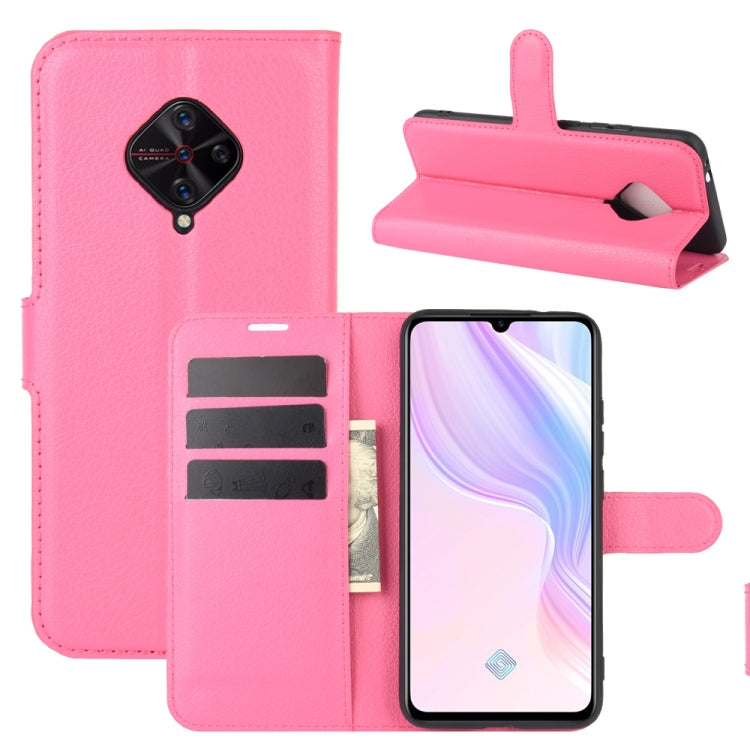 For Vivo  V17(Russia)/X50 Lite/Y9S/S1 Pro Litchi Texture Horizontal Flip Protective Case with Holder & Card Slots & Wallet