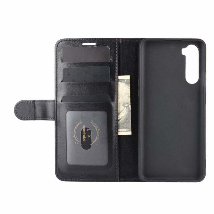 For OnePlus Nord R64 Texture Single Horizontal Flip Protective Case with Holder & Card Slots & Wallet& Photo Frame