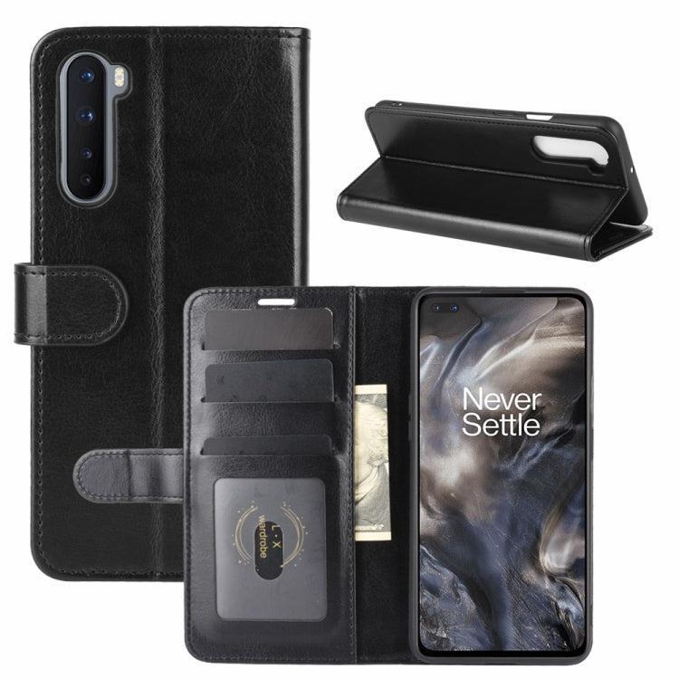 For OnePlus Nord R64 Texture Single Horizontal Flip Protective Case with Holder & Card Slots & Wallet& Photo Frame