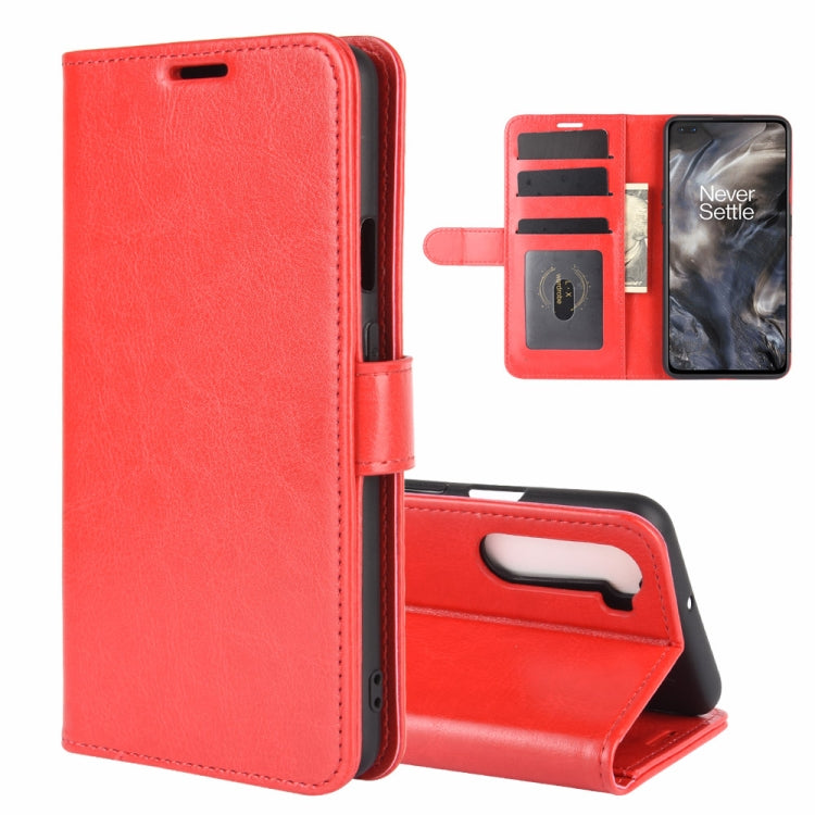 For OnePlus Nord R64 Texture Single Horizontal Flip Protective Case with Holder & Card Slots & Wallet& Photo Frame