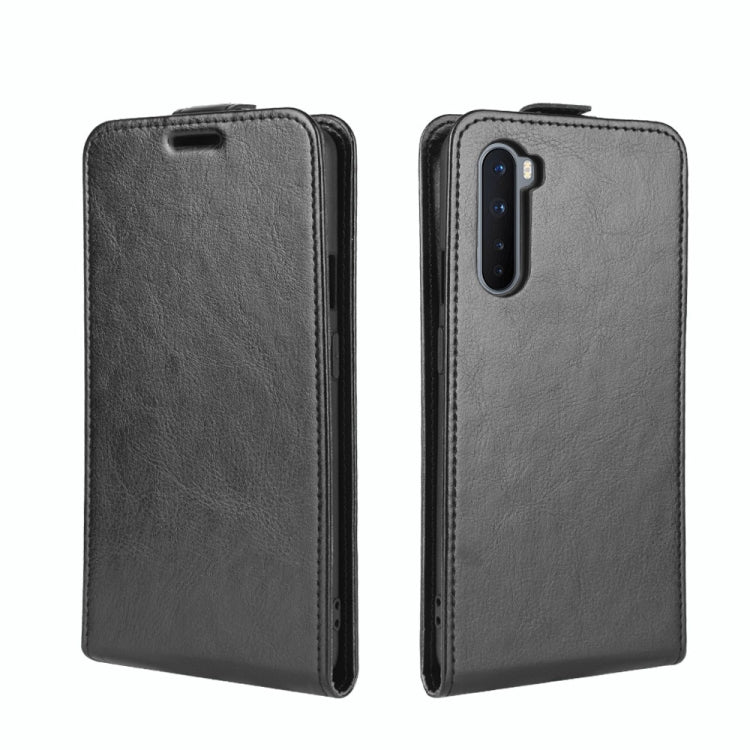 For OnePlus Nord  R64 Texture Single Vertical Flip Leather Protective Case with Card Slots & Photo Frame