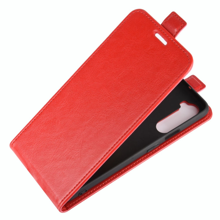 For OnePlus Nord  R64 Texture Single Vertical Flip Leather Protective Case with Card Slots & Photo Frame