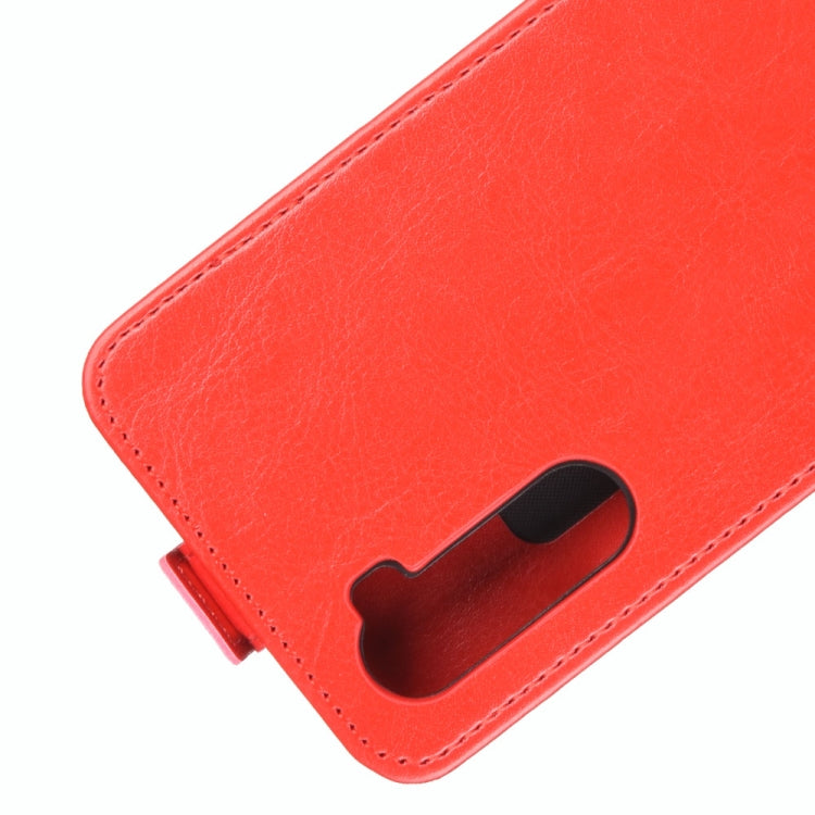For OnePlus Nord  R64 Texture Single Vertical Flip Leather Protective Case with Card Slots & Photo Frame
