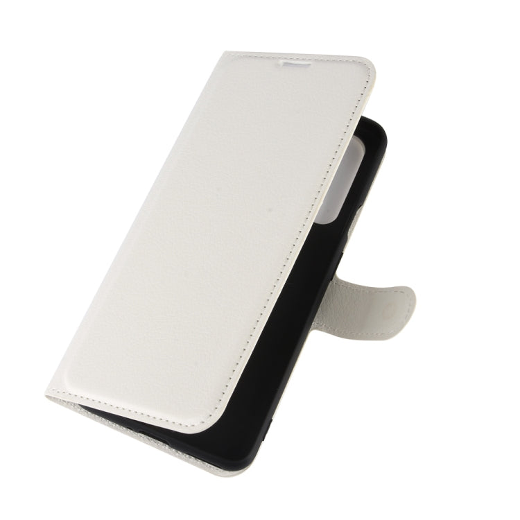 For OnePlus Nord Litchi Texture Horizontal Flip Protective Case with Holder & Card Slots & Wallet