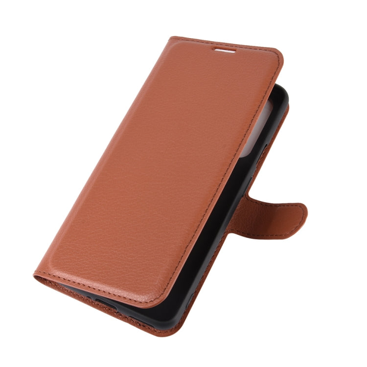 For OnePlus Nord Litchi Texture Horizontal Flip Protective Case with Holder & Card Slots & Wallet