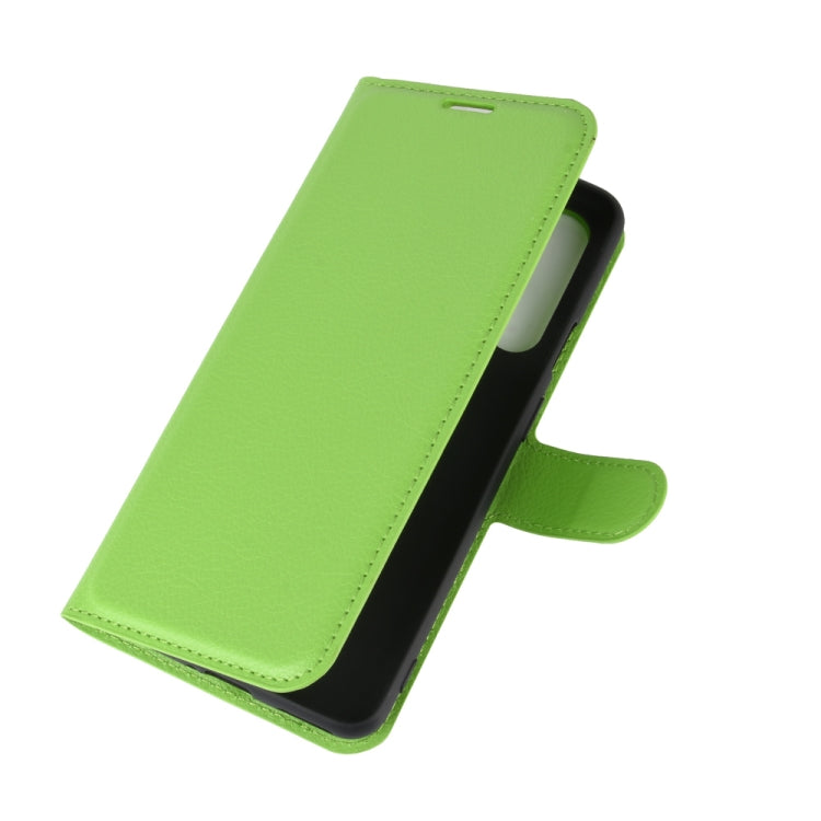 For OnePlus Nord Litchi Texture Horizontal Flip Protective Case with Holder & Card Slots & Wallet