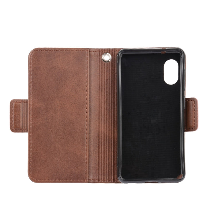 For Rakuten mini  Dual-side Magnetic Buckle Horizontal Flip Leather Case with Holder & Card Slots & Wallet