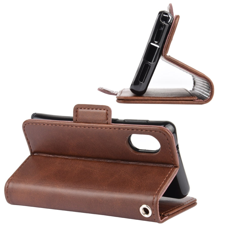 For Rakuten mini  Dual-side Magnetic Buckle Horizontal Flip Leather Case with Holder & Card Slots & Wallet